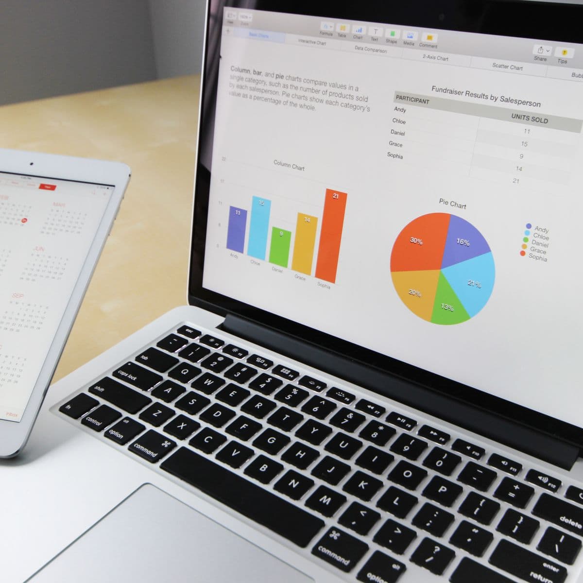 SEO audit checklist on laptop with analytics dashboard